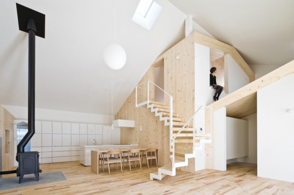 Yoshichika Takagi nos sorprende con su Casa K, seis viviendas en una